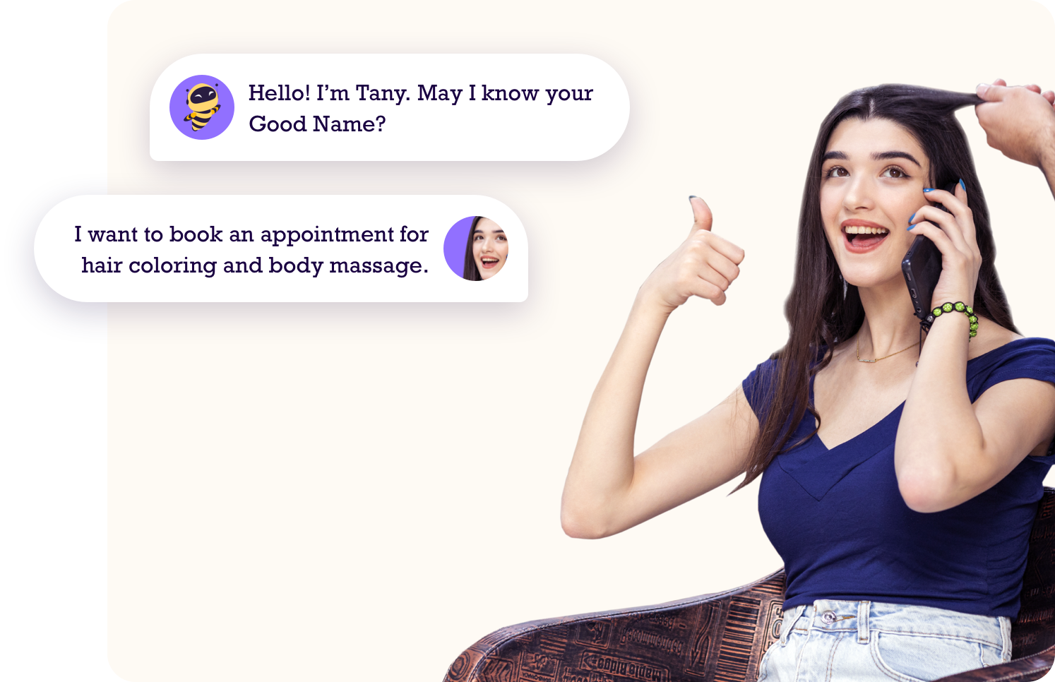 ai appointment booking for salons