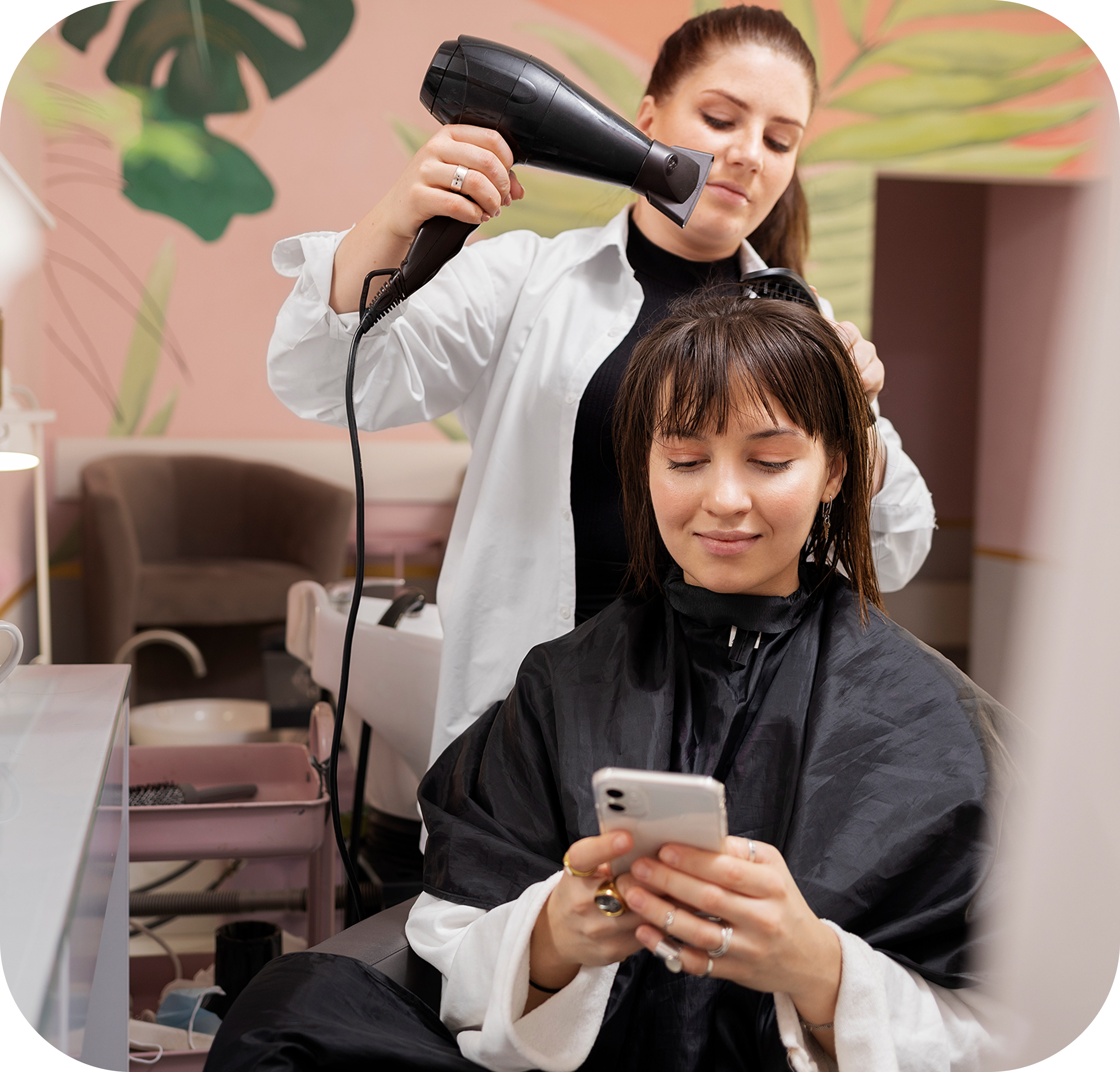 AI receptionist for hair salons