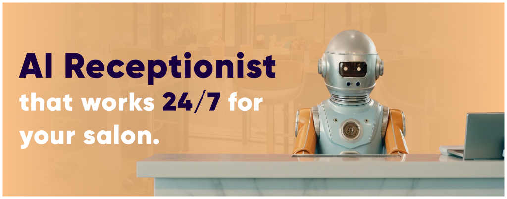 AI receptionist for salon