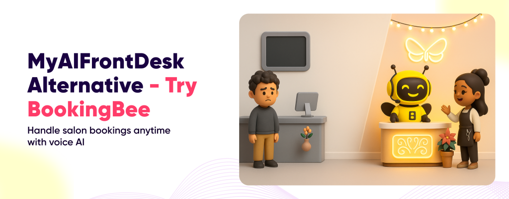 MyAIFrontDesk Alternative BookingBee