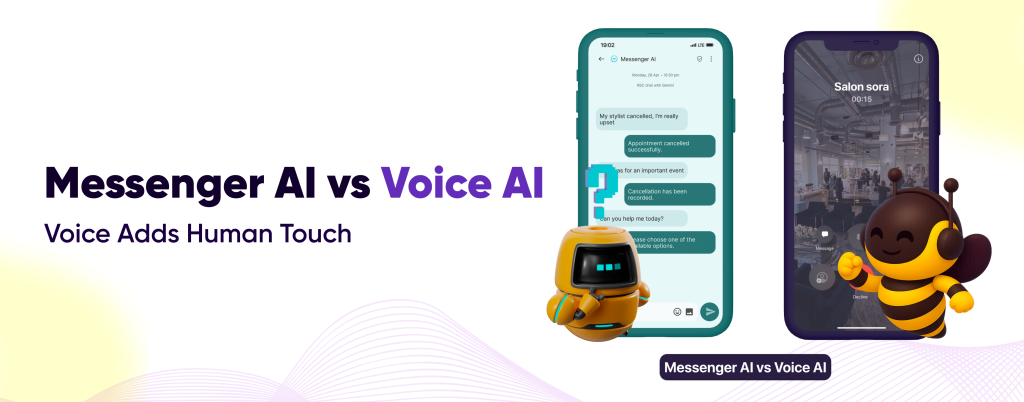 Mindbody Messenger AI vs Voice AI