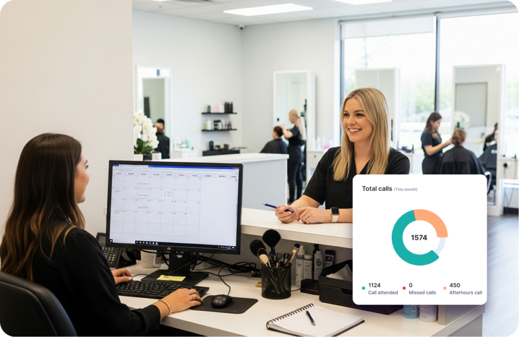 Voice AI for Salon Academies