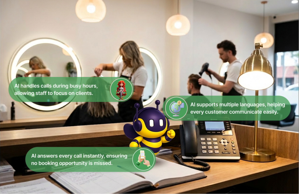 Voice AI for Riudi Salon