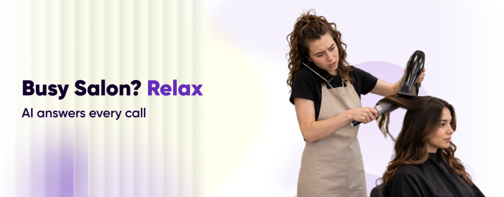 AI call agent for salons